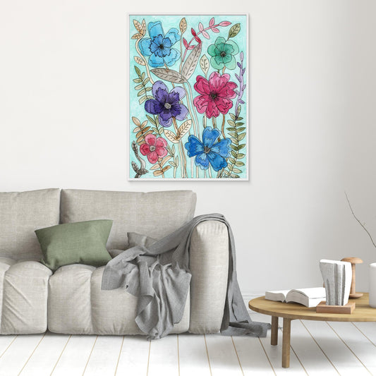 Mixup - Framed Canvas Giclée Print