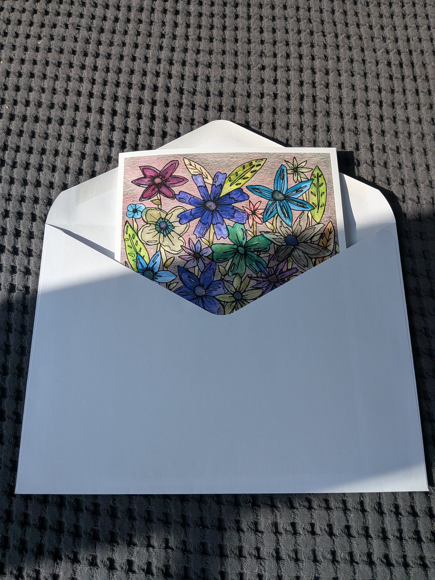 Greeting Card - Flower Bomb