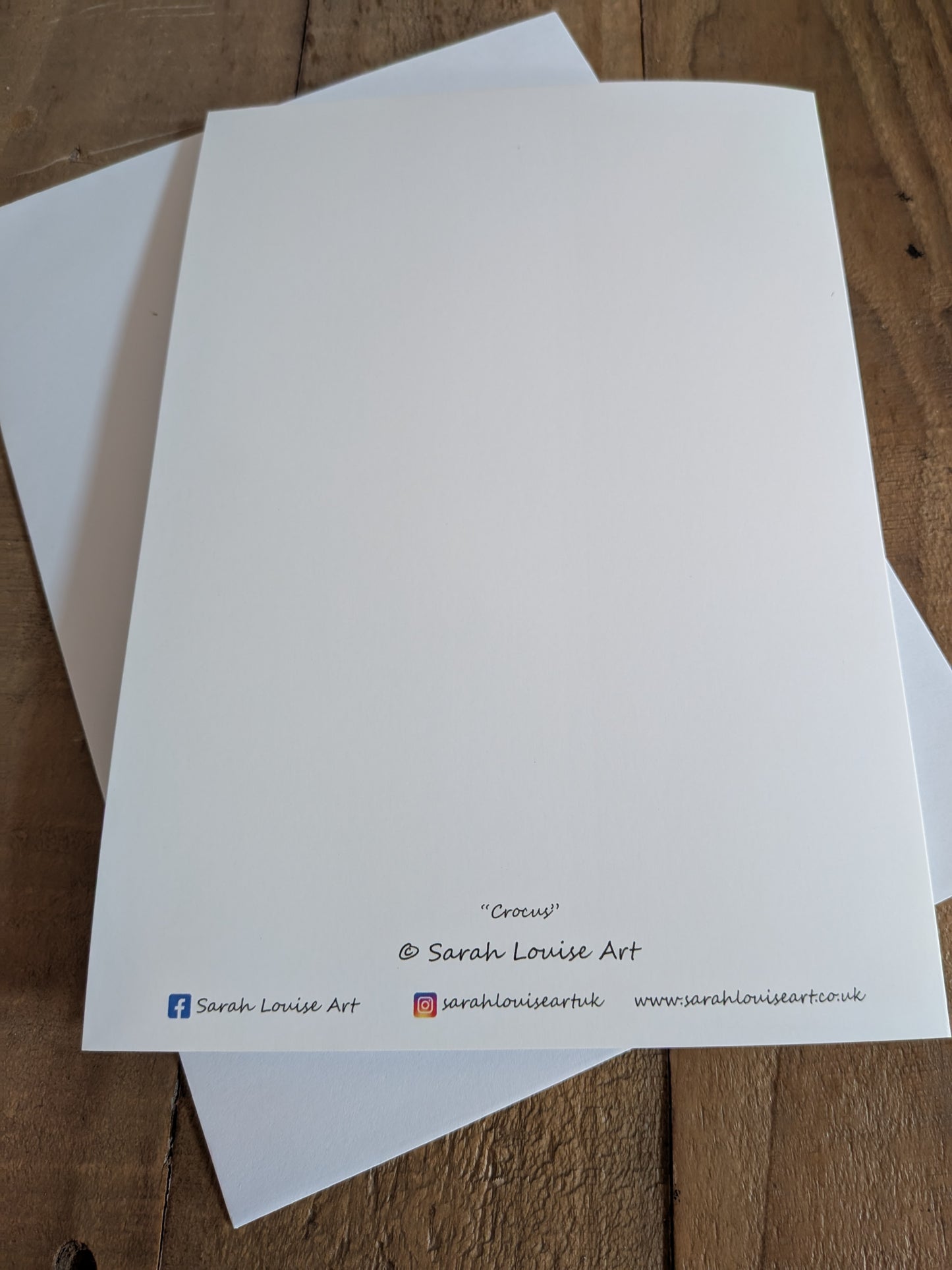 Greeting Card - Crocus