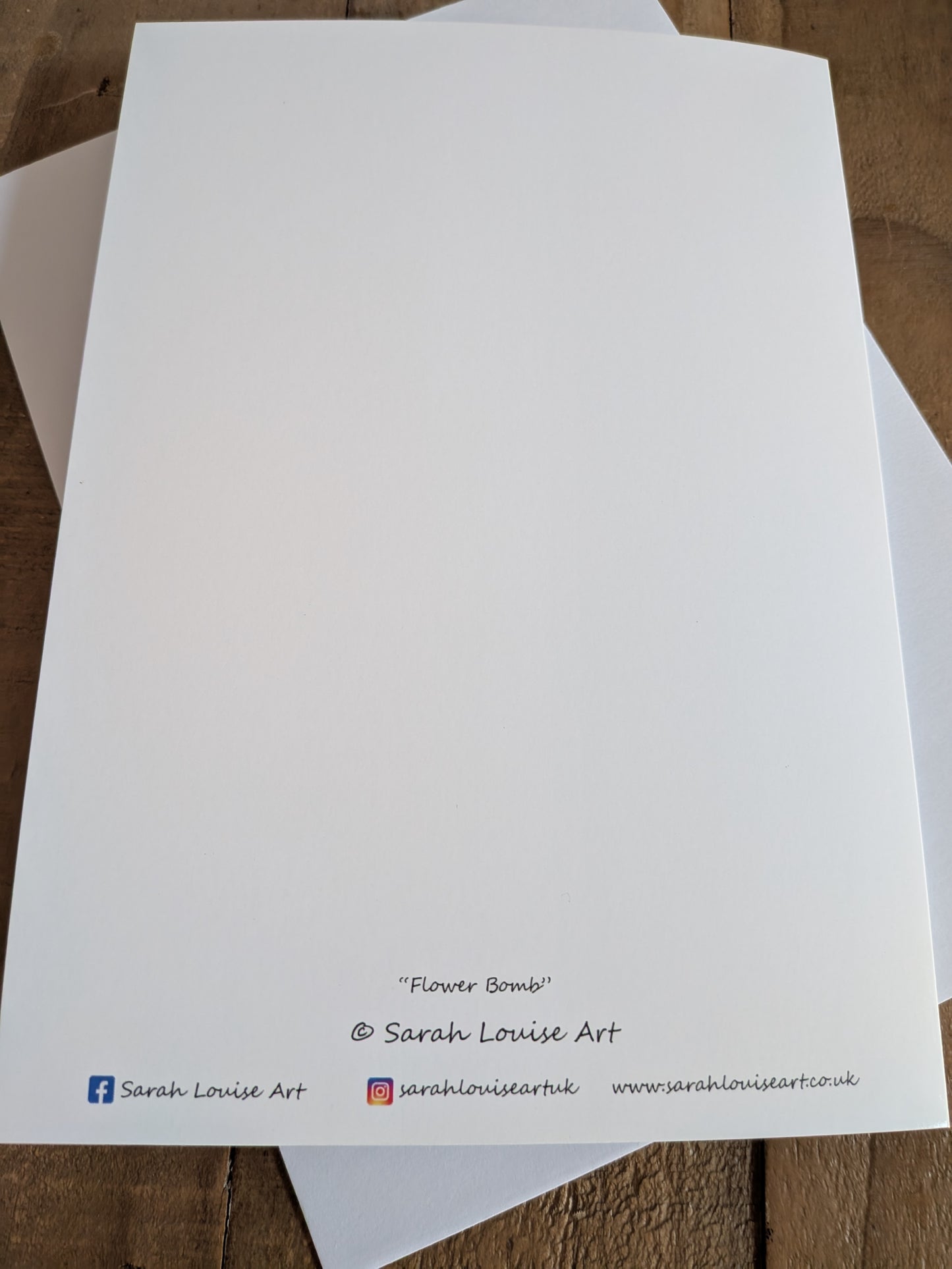 Greeting Card - Flower Bomb