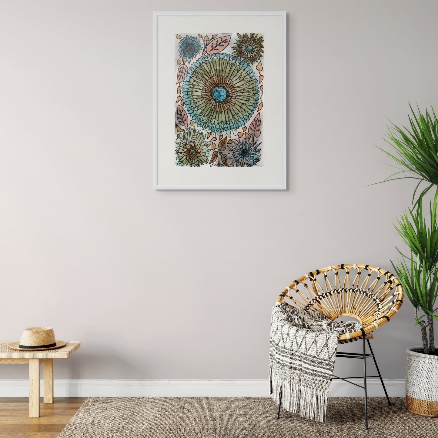 Alternative Cornflower - Fine Art Print