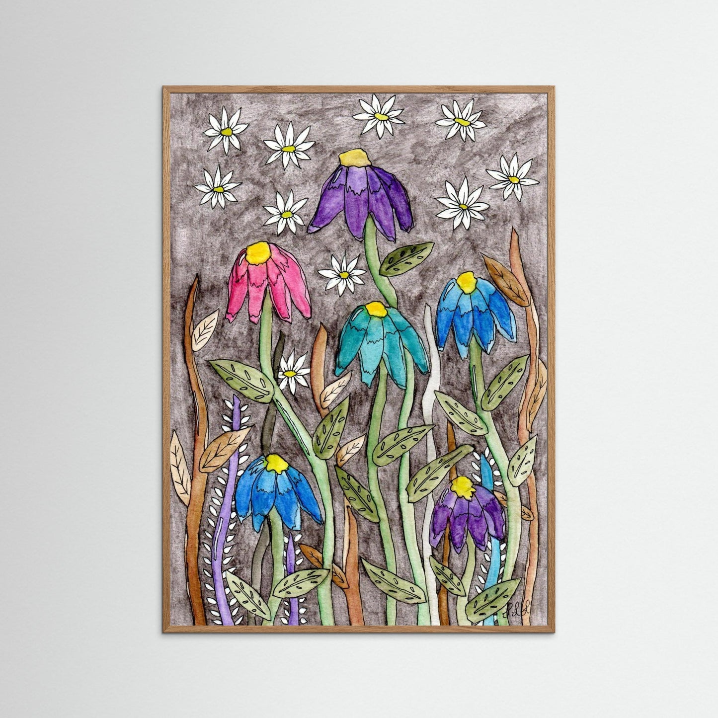 Echinacea and Daisy