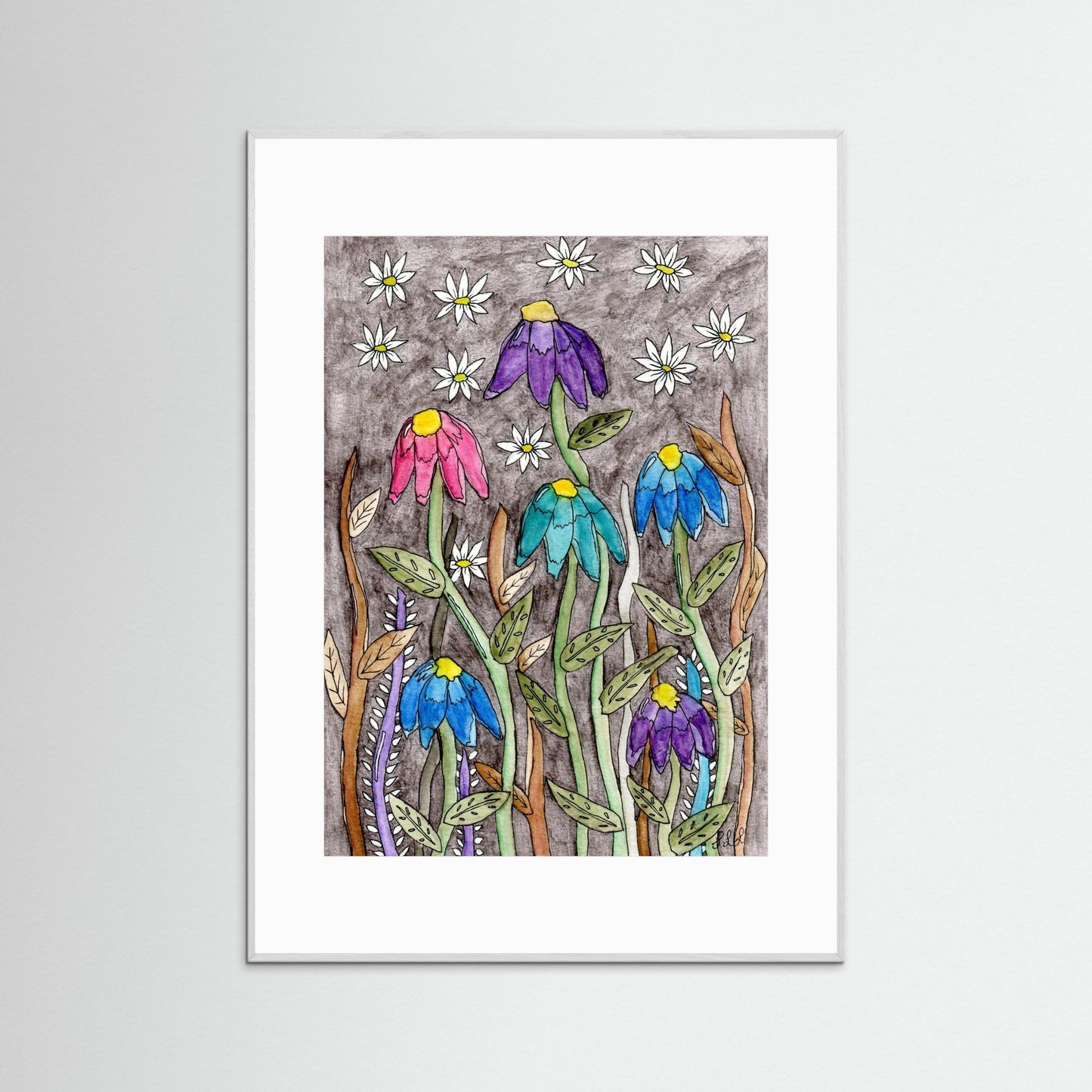 Echinacea and Daisy